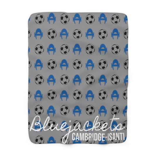 C-I Soccer - Sherpa Fleece Blanket