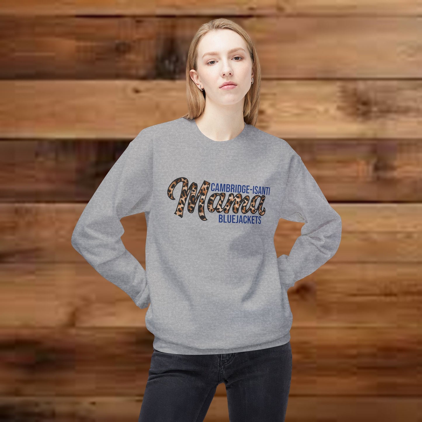 C-I Mama (Cheetah Print) Crewneck