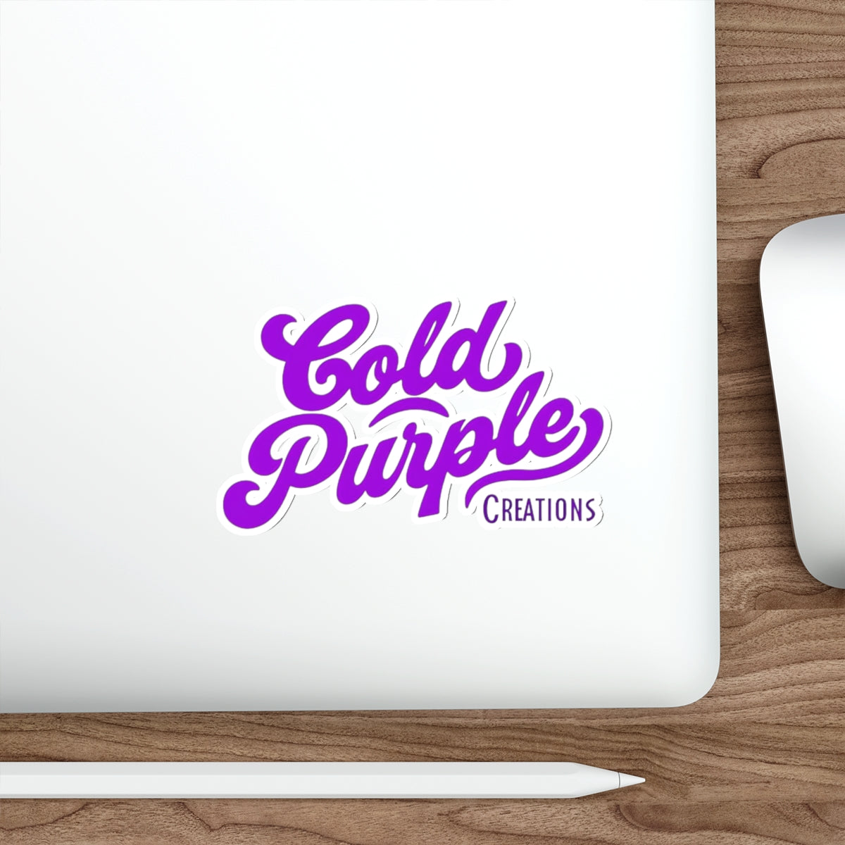 Cold Purple Creations Die-Cut Stickers