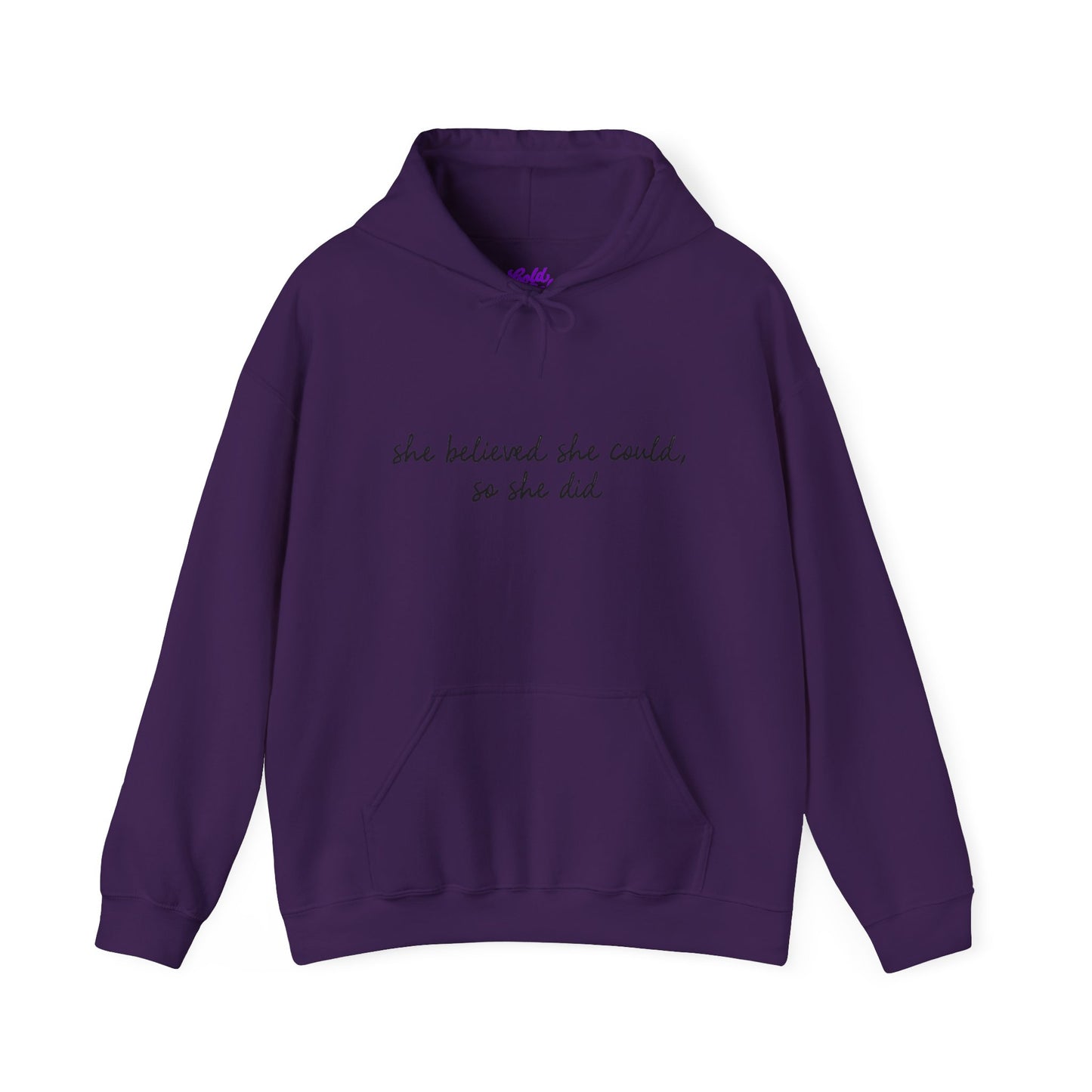 So She Did Unisex Heavy Blend™ Hooded Sweatshirt
