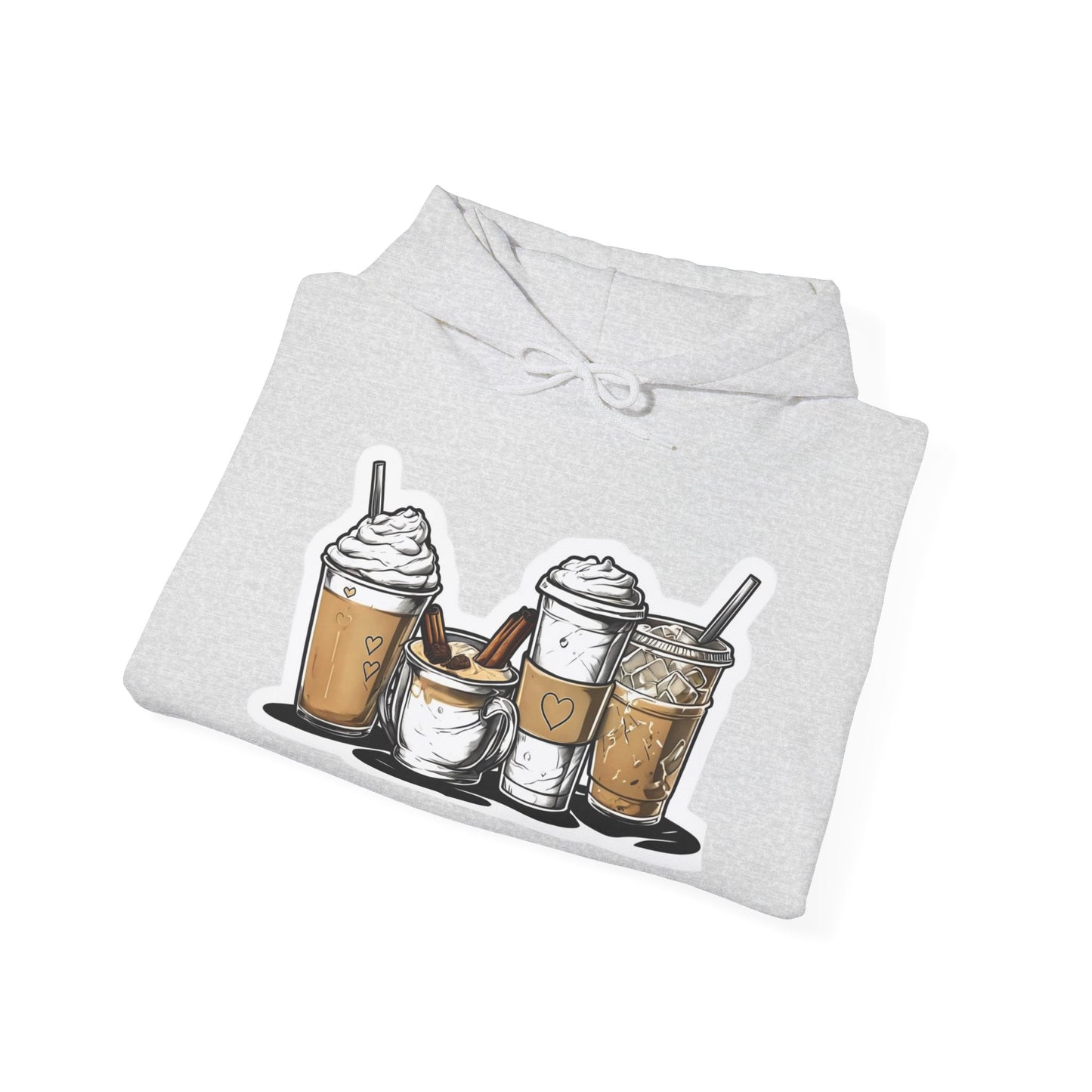 Coffee, Coffee, Coffee, Coffee Hooded Sweatshirt
