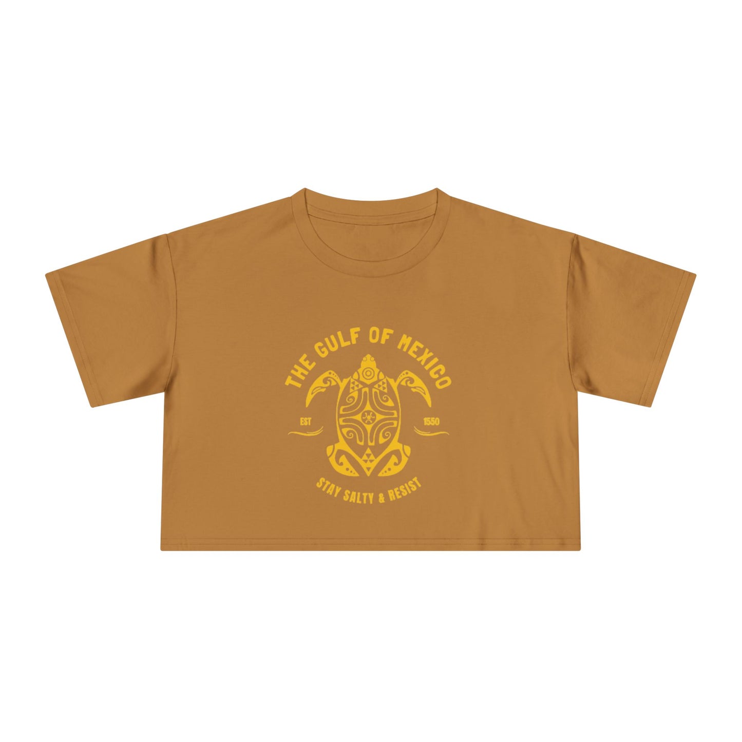 Gulf of Mexico Women's CROP TEE