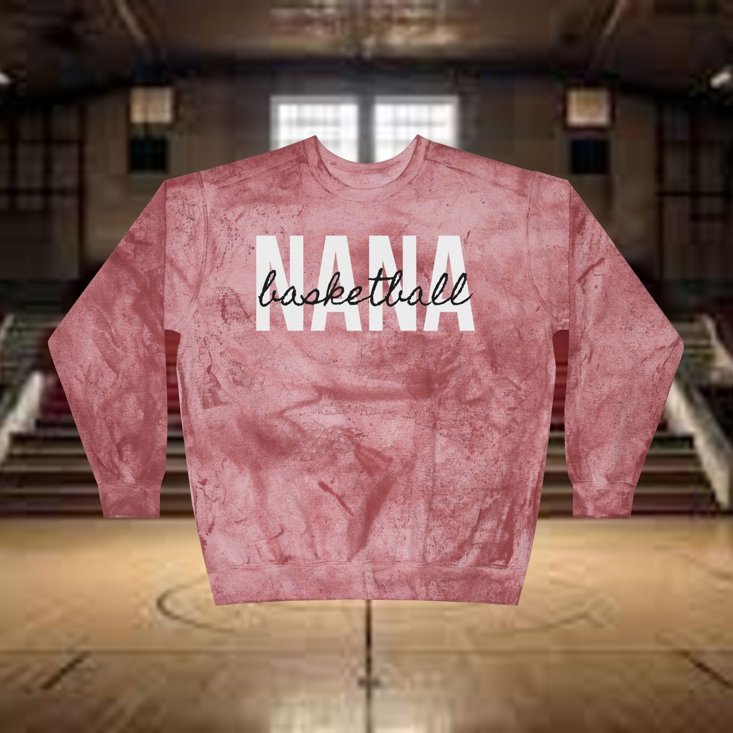 Basketball NanaTie Dye Sweatshirt