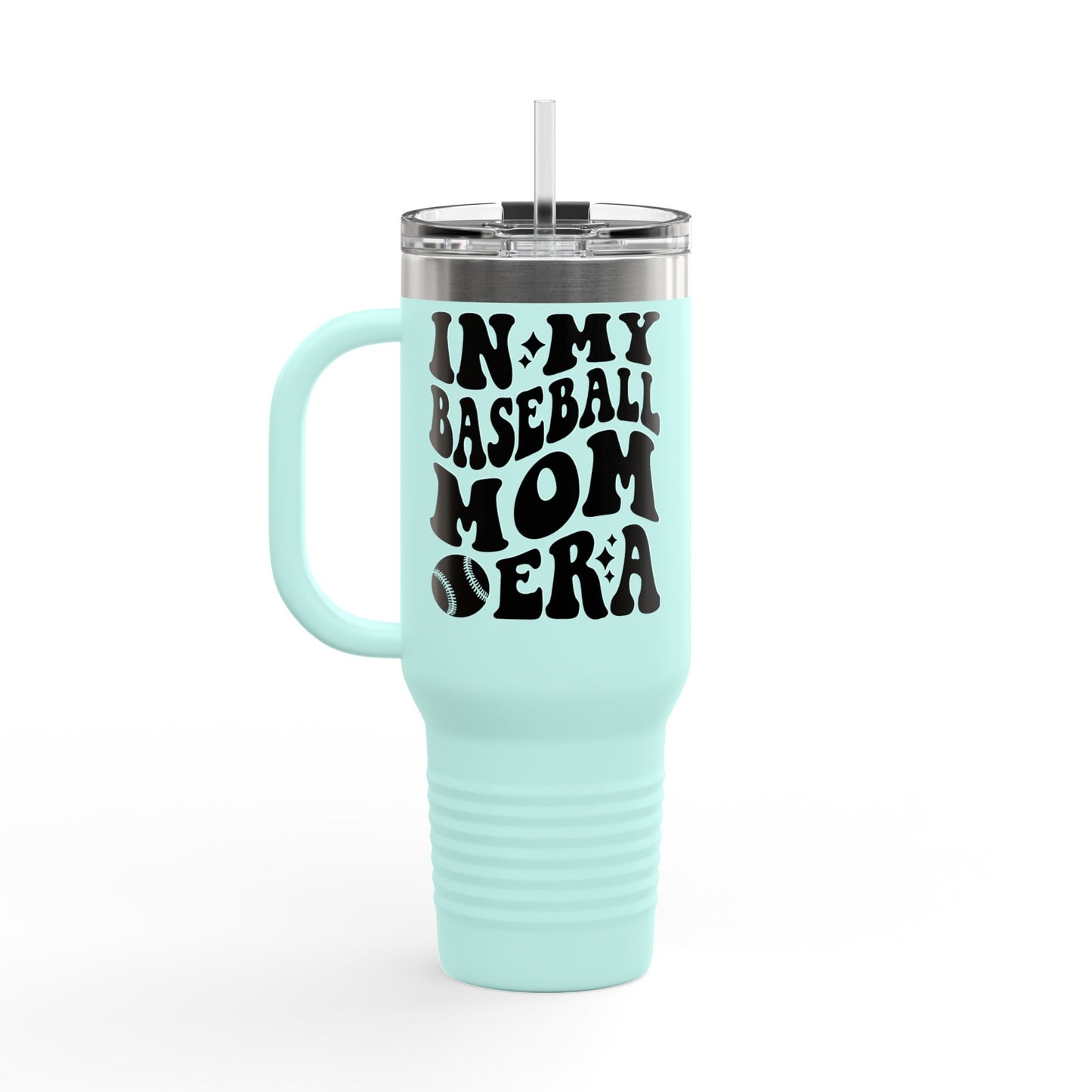 Baseball Mom Era Insulated Travel Mug - 40oz