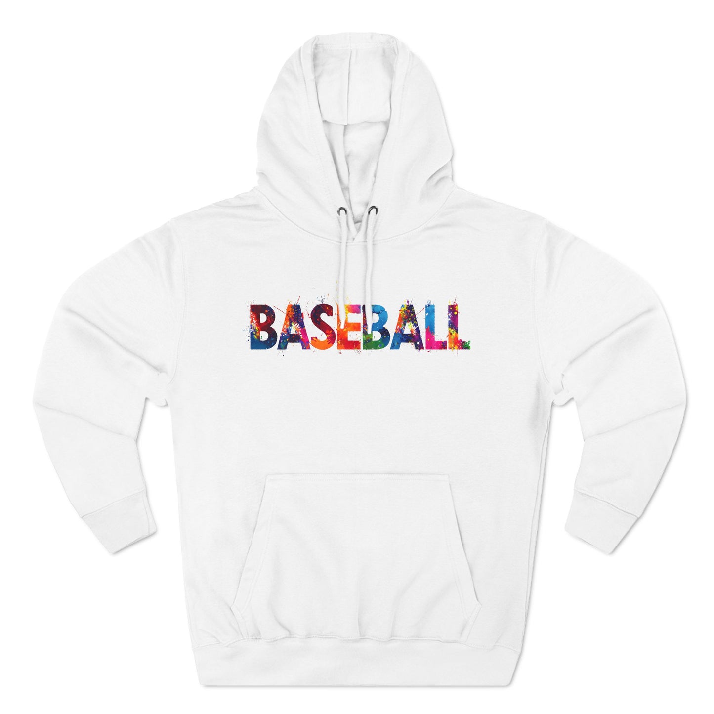 Baseball - Paint Splatter Hoodie