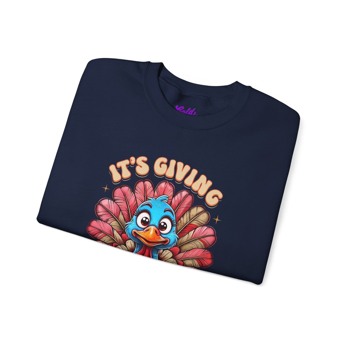 It's Giving Thanks - Thanksgiving Turkey Sweatshirt