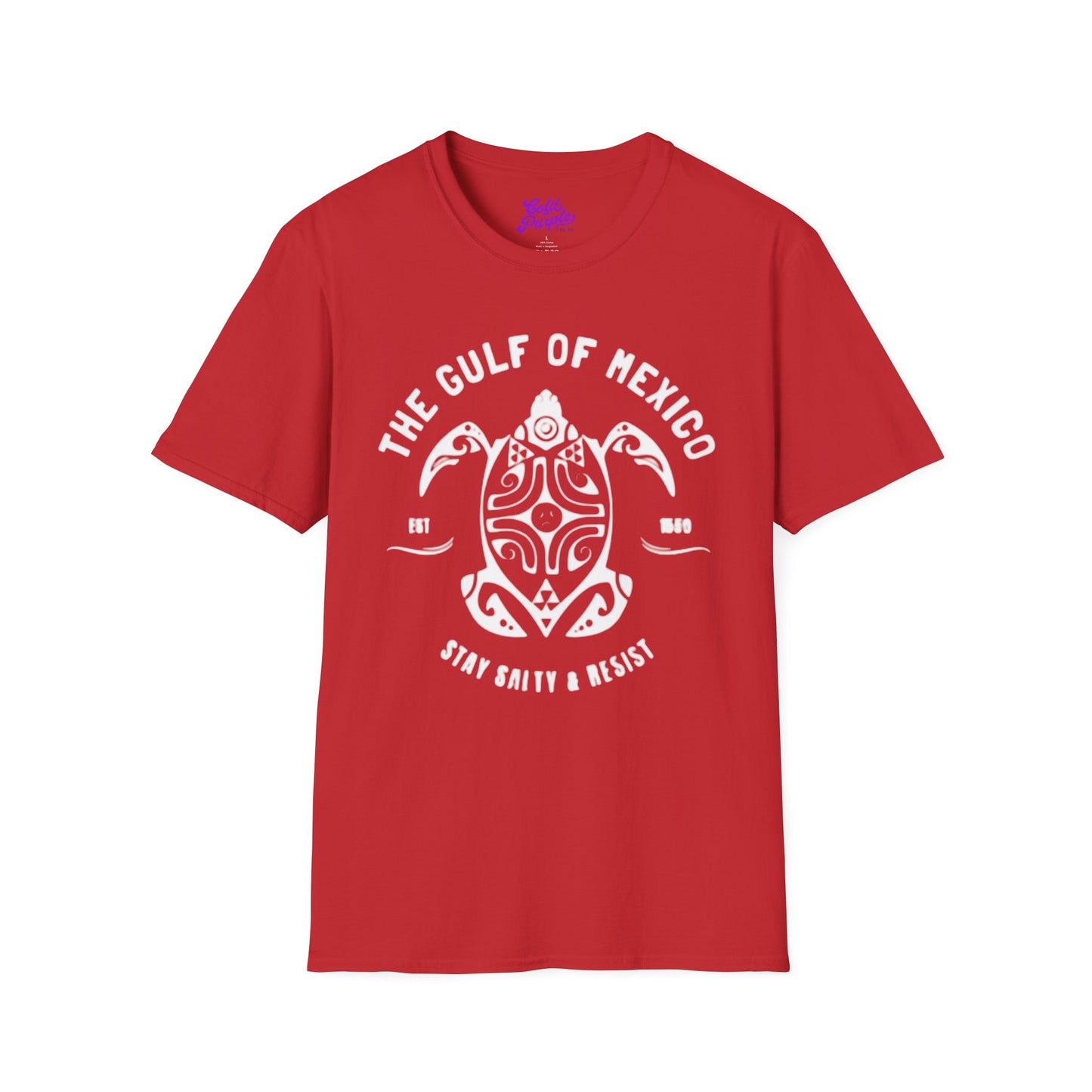 Gulf of Mexico T-Shirt (Unisex - Red, White, Blue)