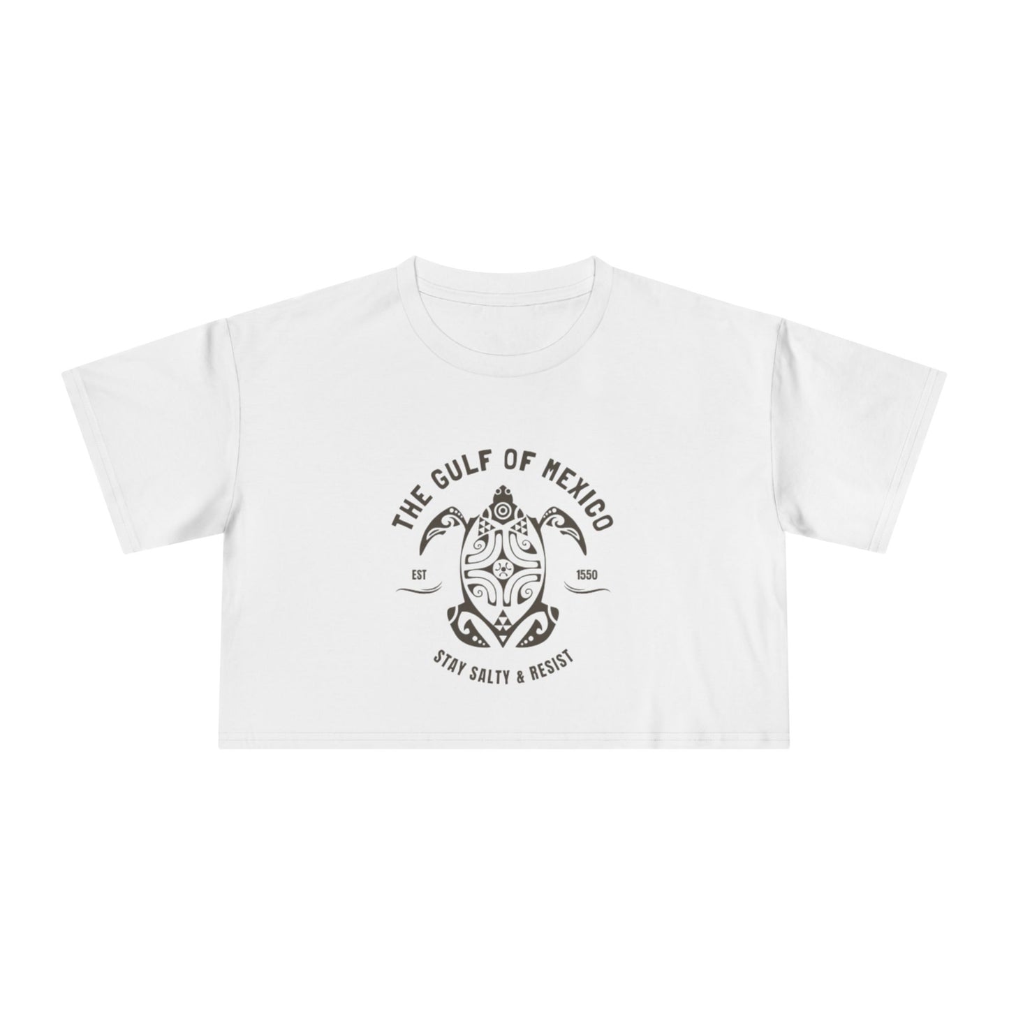 Gulf of Mexico Women's CROP TEE