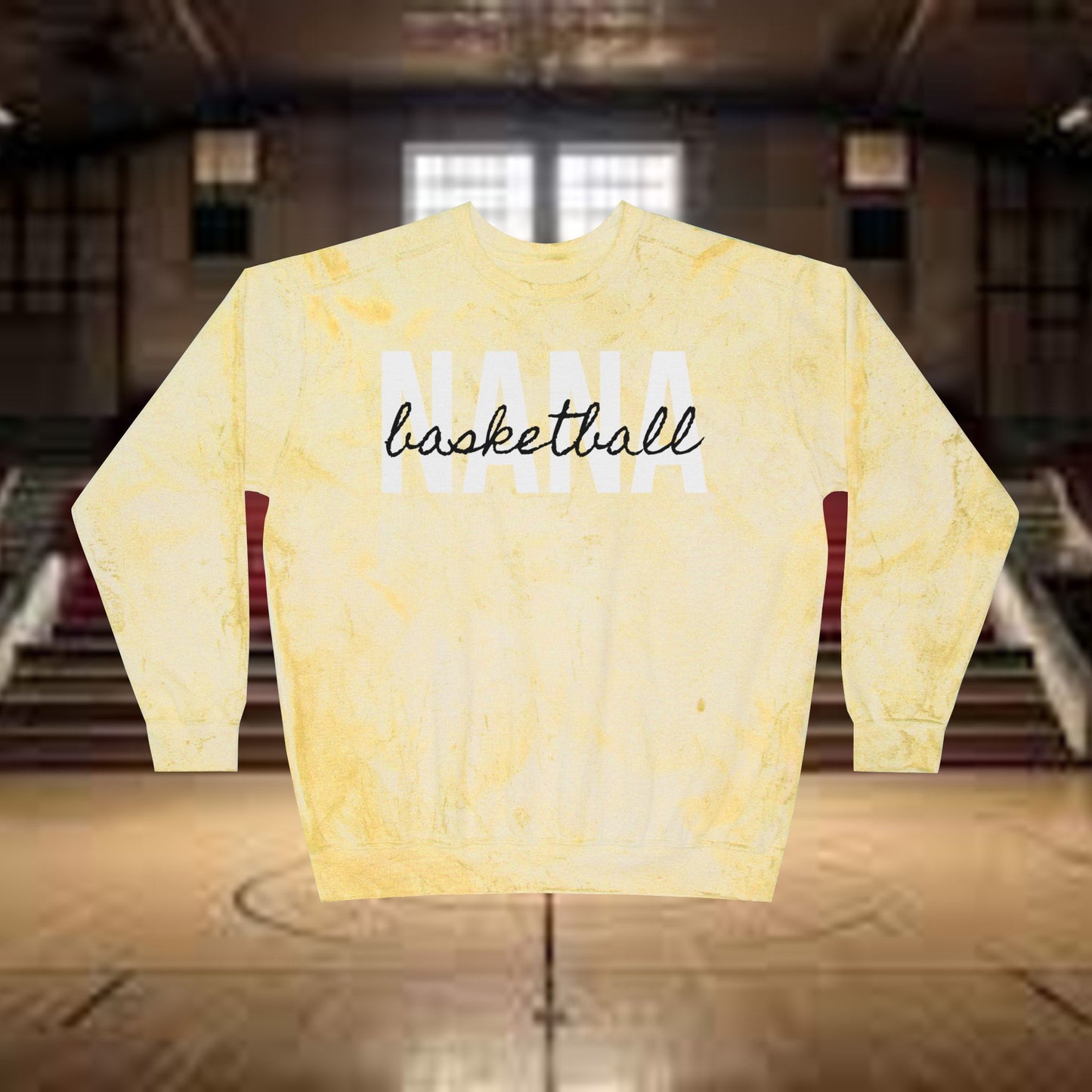 Basketball NanaTie Dye Sweatshirt