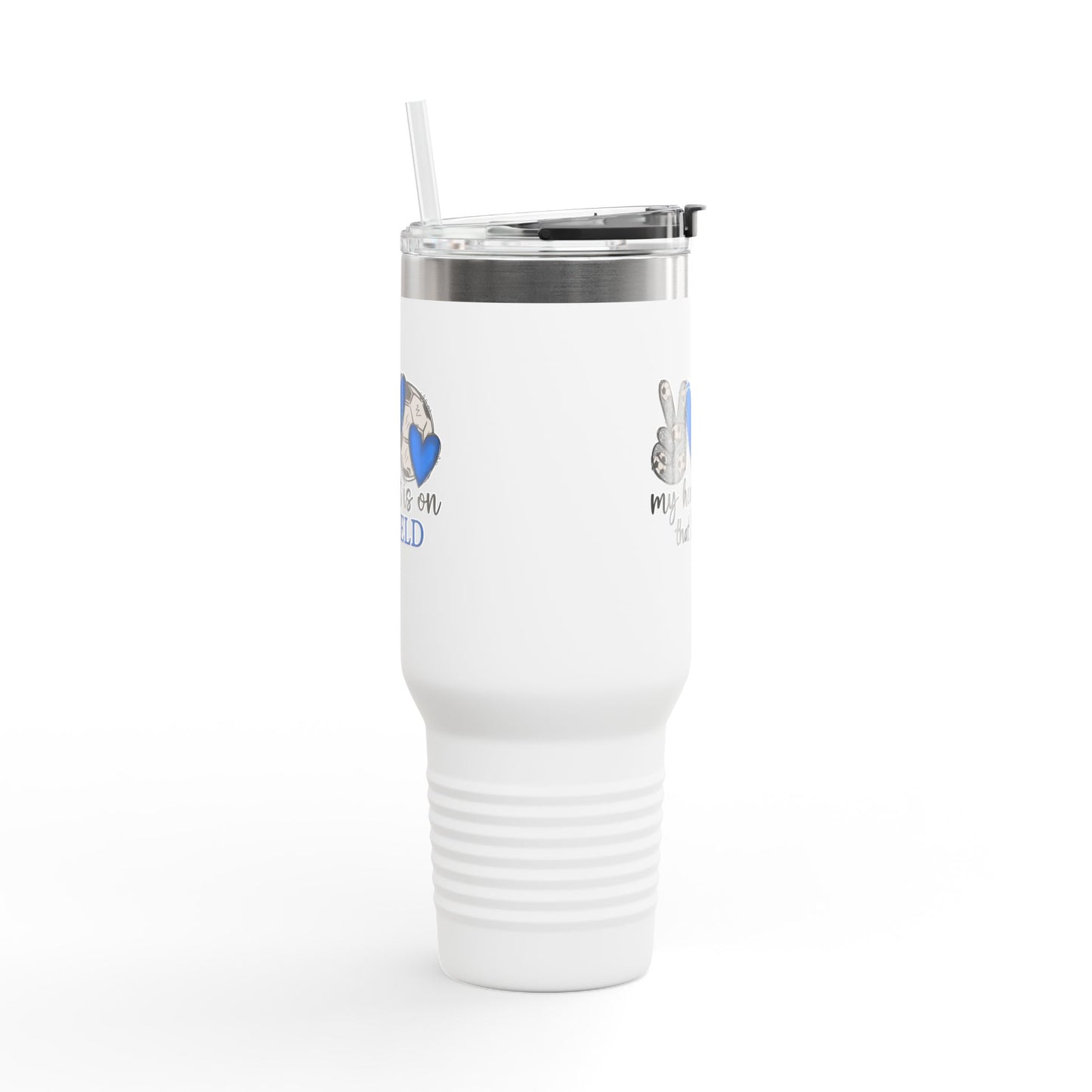 My Heart is on that Field Insulated Tumbler - 40oz