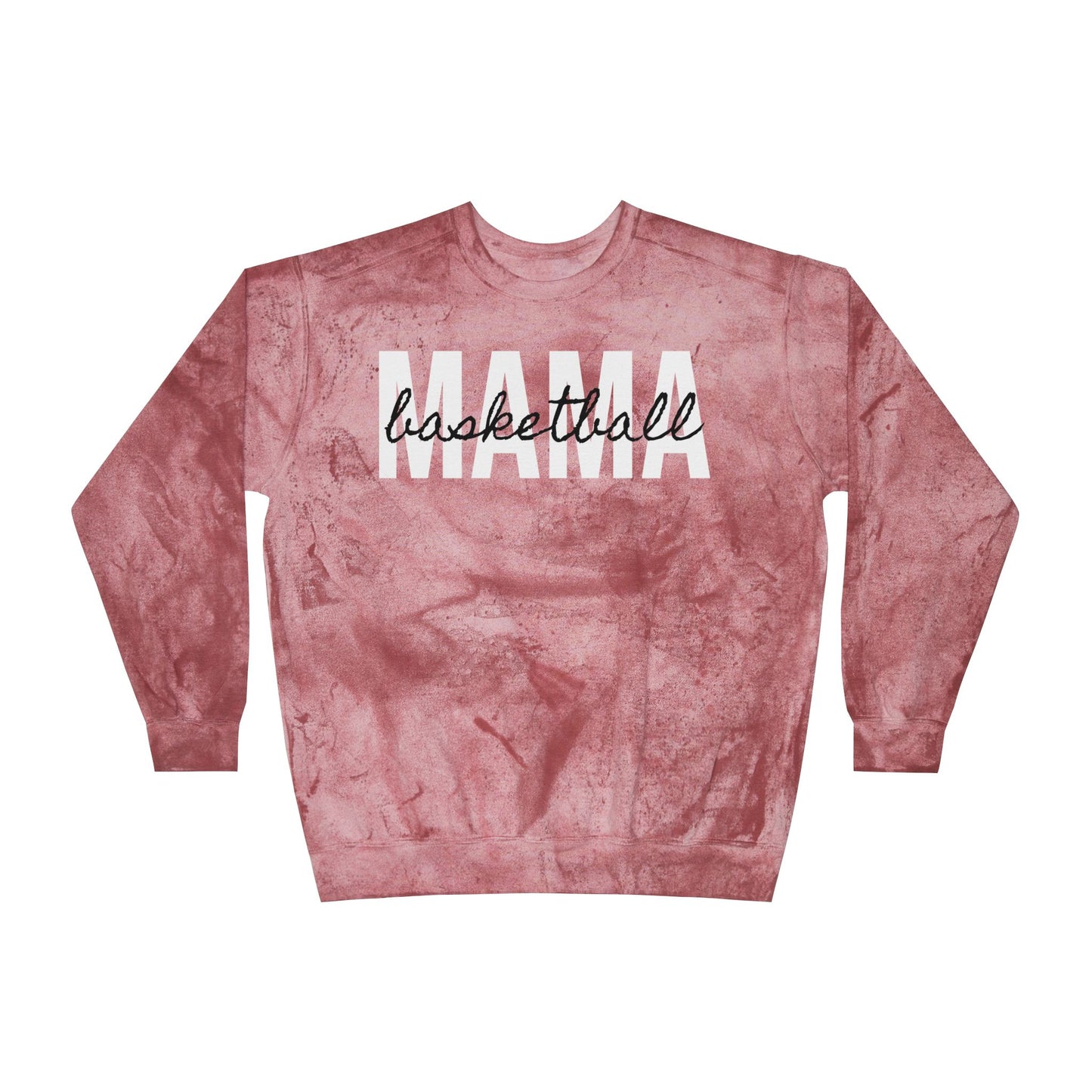 Basketball Mama Tie Dye Sweatshirt