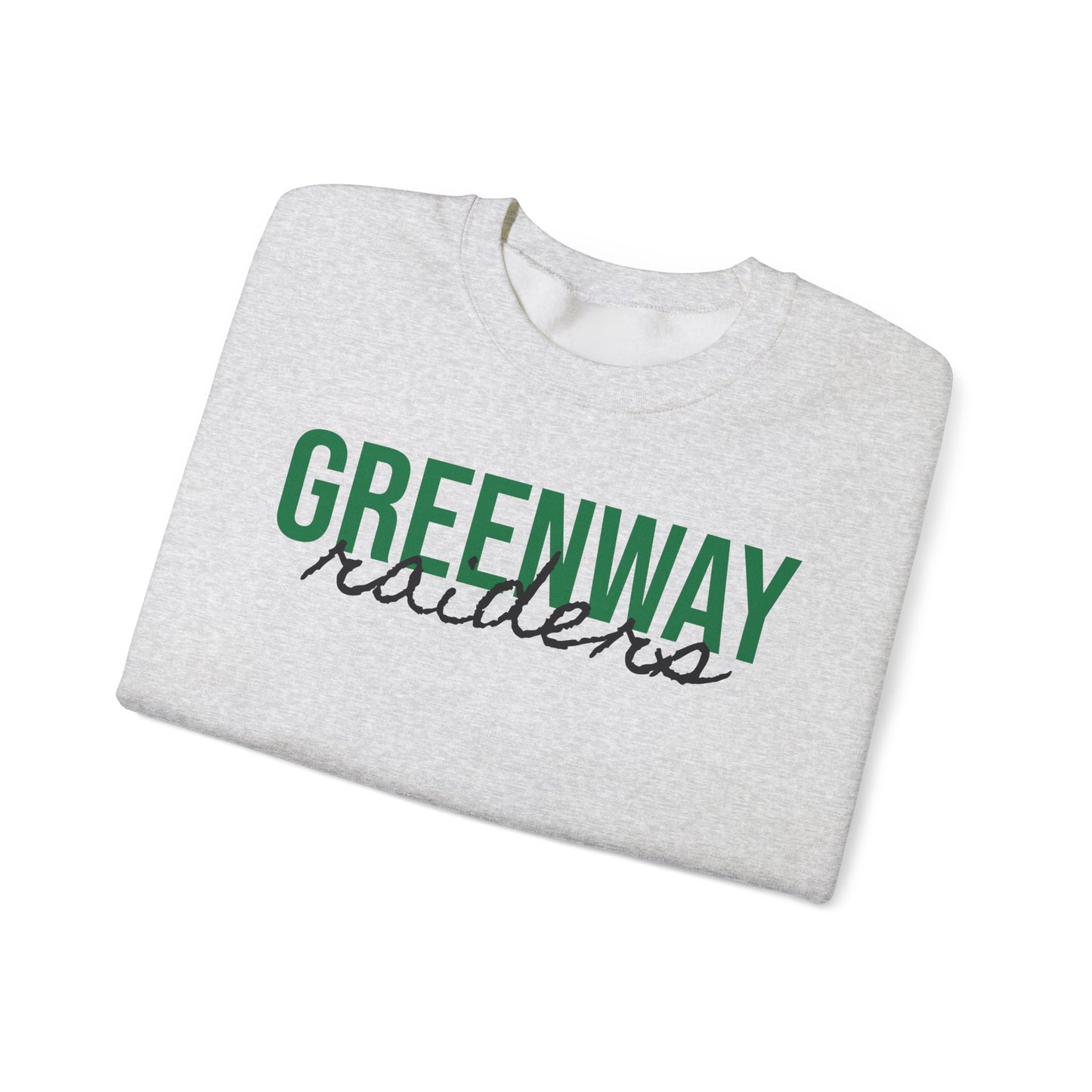 Greenway Raiders - High School Crew Neck Sweatshirt