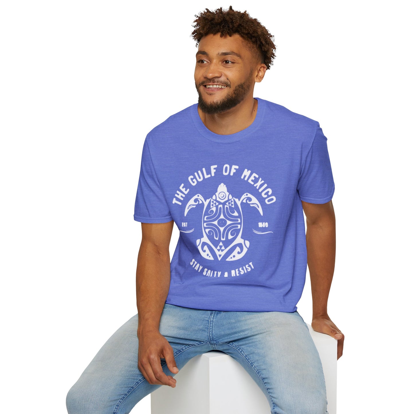 Gulf of Mexico T-Shirt (Unisex - Red, White, Blue)