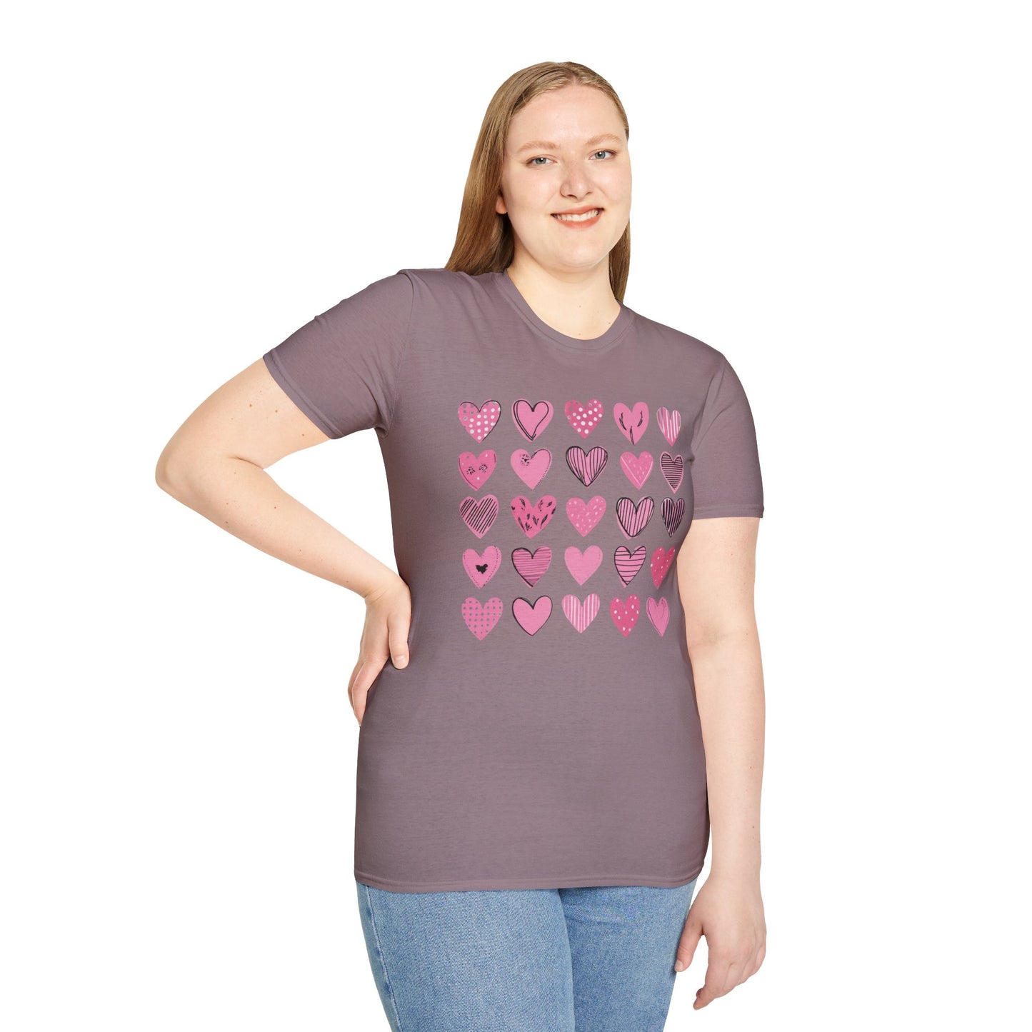 Hearts - Unisex Softstyle T-Shirt