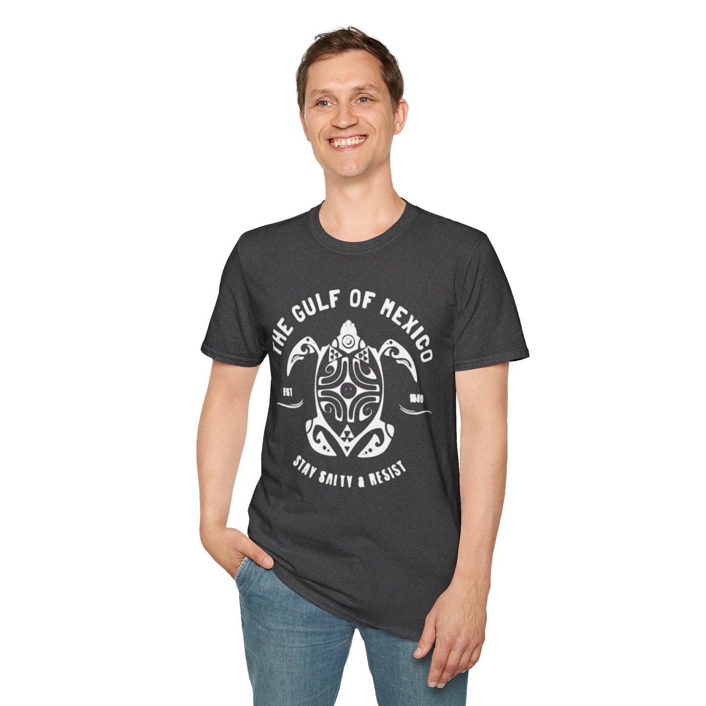 Gulf of Mexico T-Shirt (Unisex - Red, White, Blue)