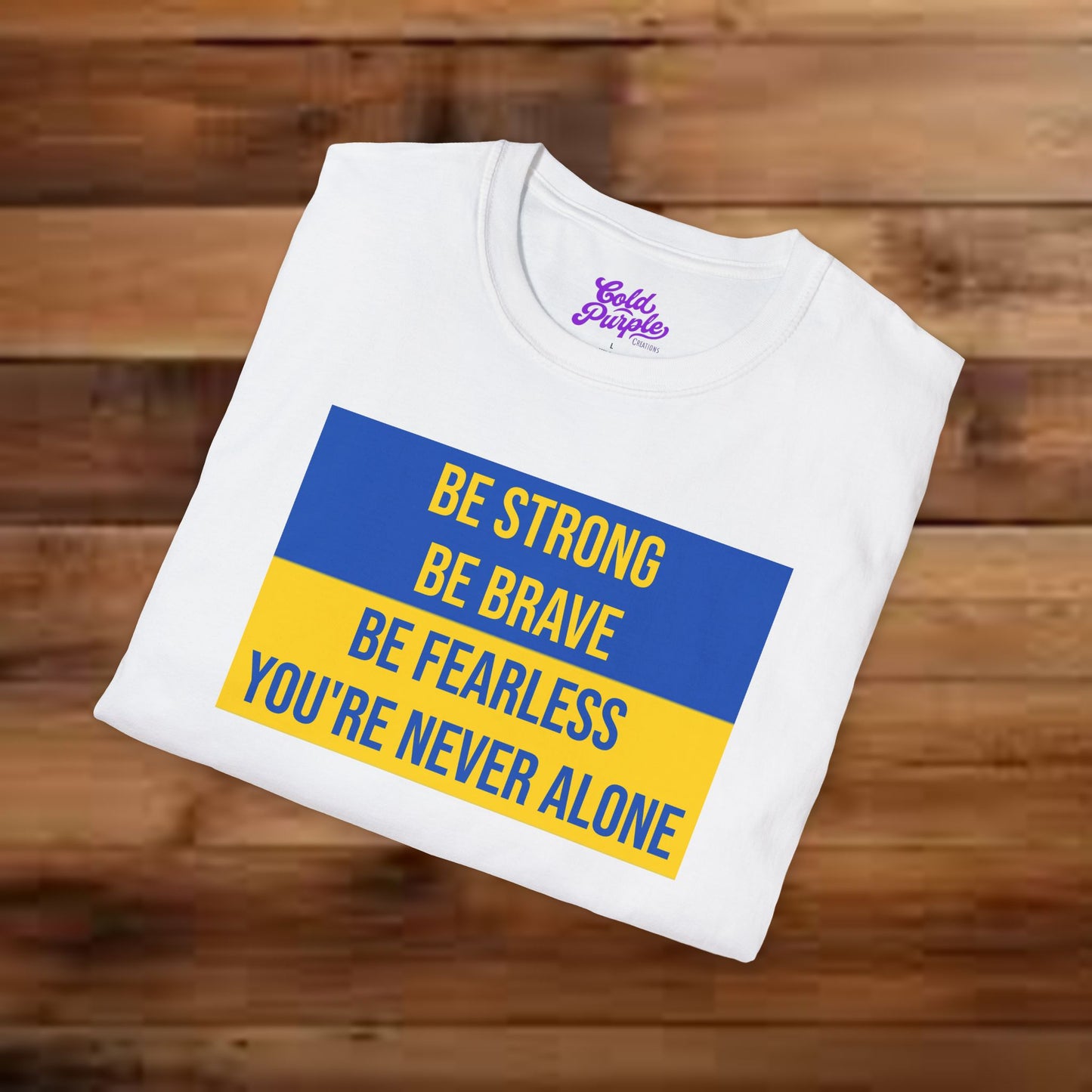 Ukraine Support (Unisex Softstyle T-Shirt)