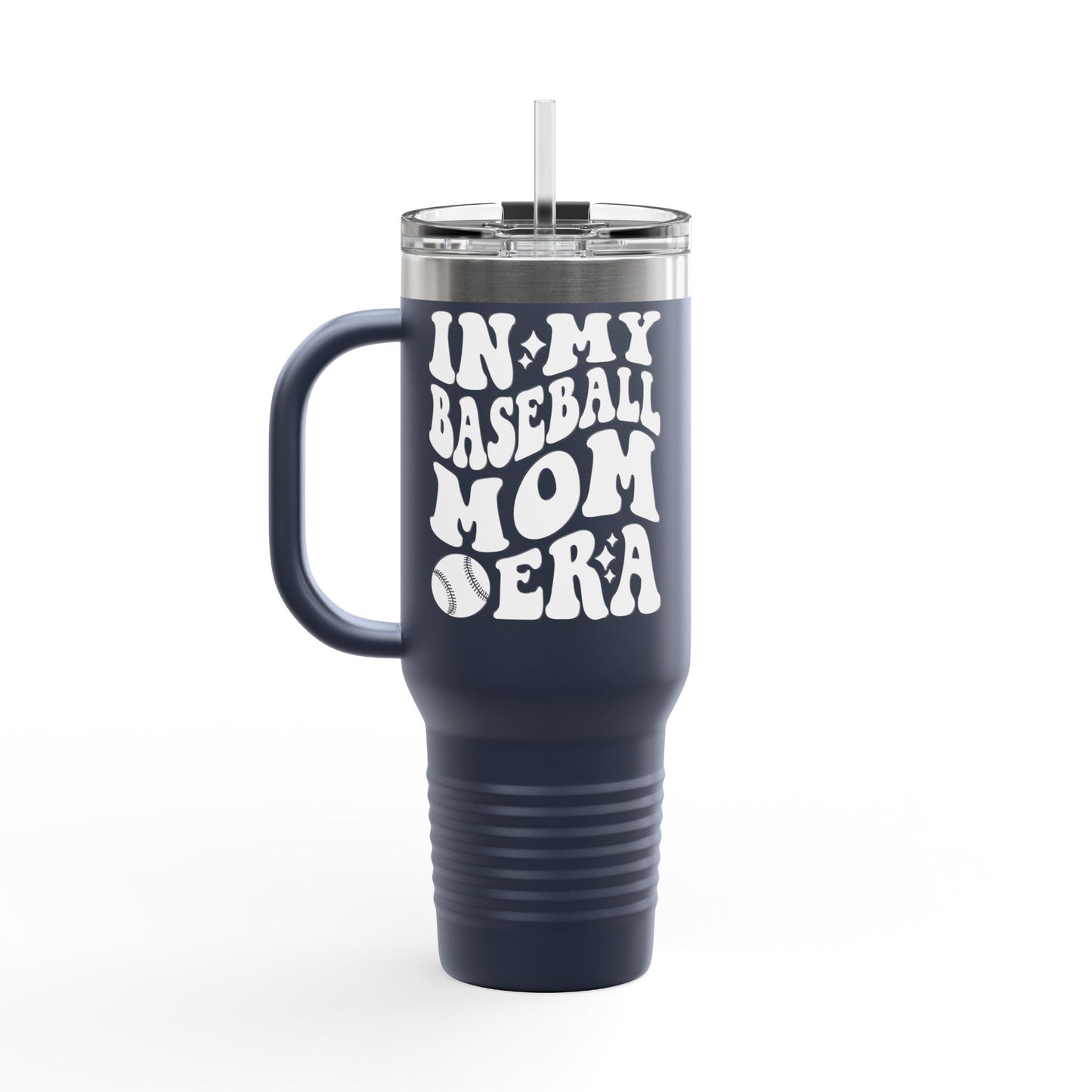 Baseball Mom Era Insulated Travel Mug - 40oz
