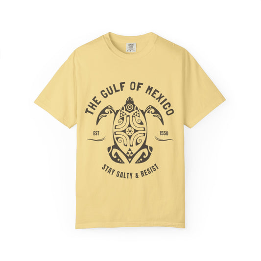Gulf of Mexico Graphic T-Shirt (Brown Text)