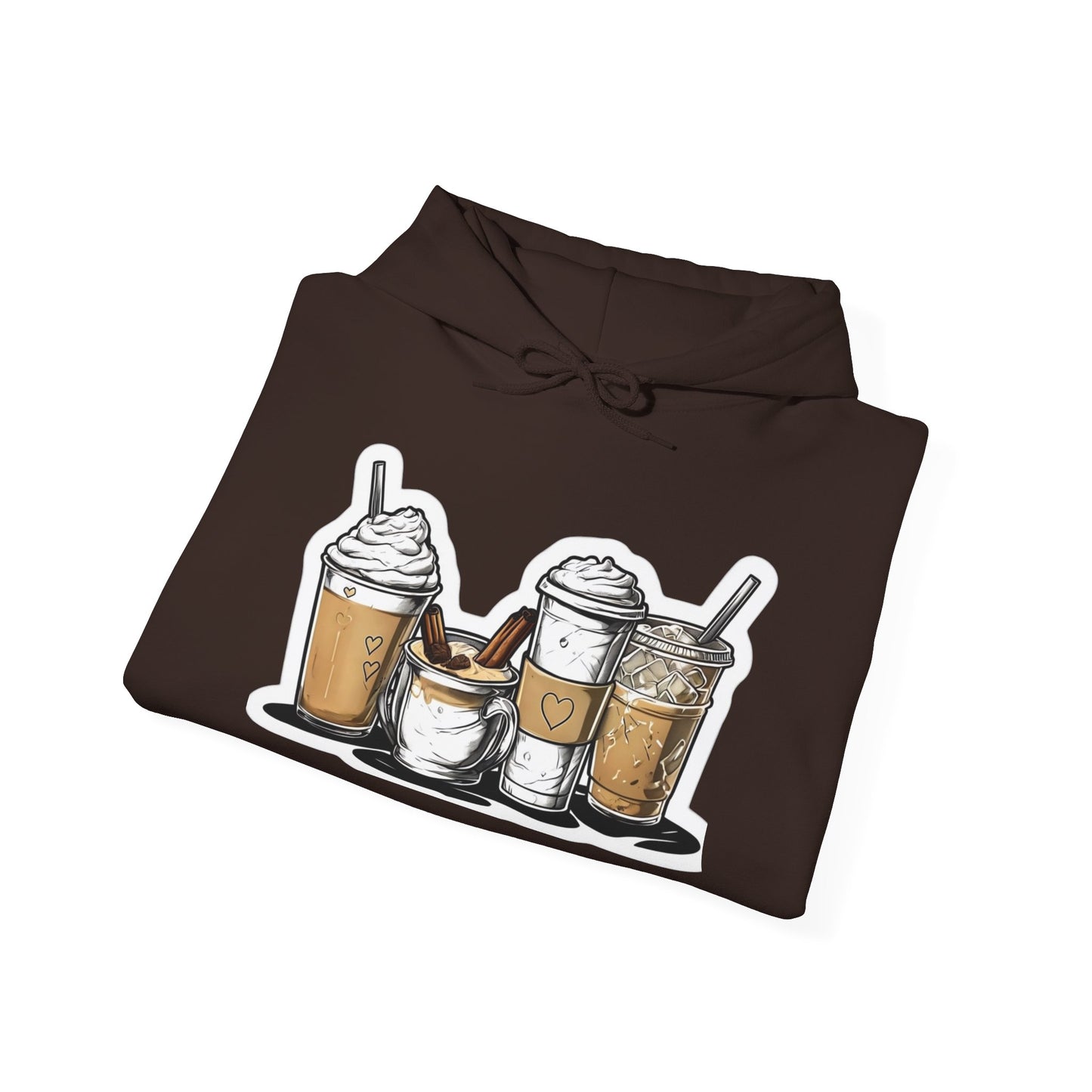 Coffee, Coffee, Coffee, Coffee Hooded Sweatshirt