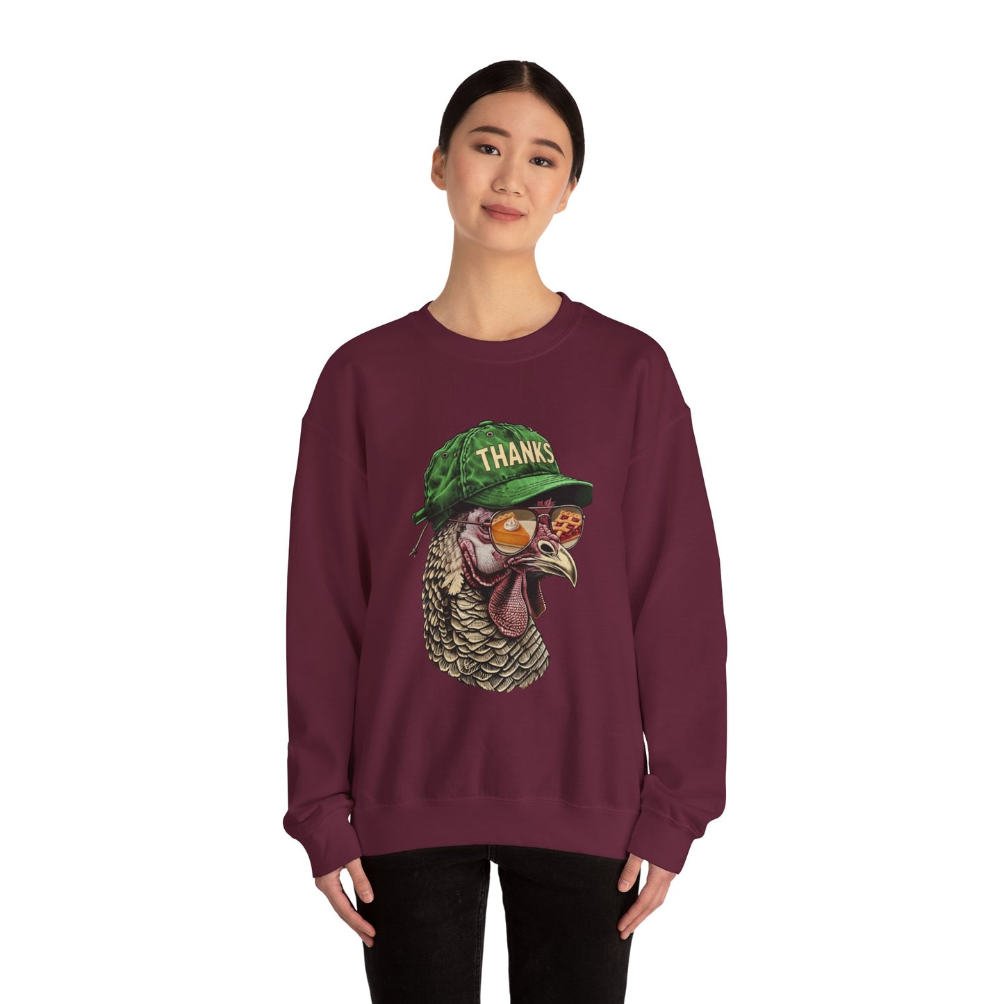Thanksgiving Turkey Crewneck Sweatshirt