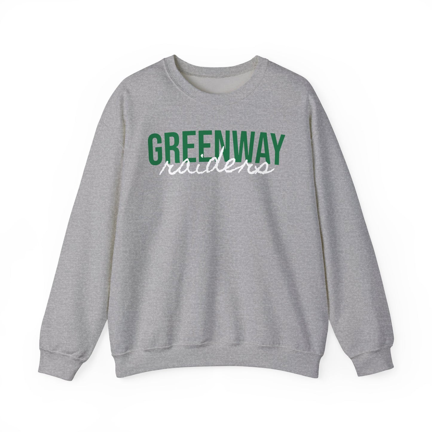 Greenway Raiders - High School Crew Neck Sweatshirt