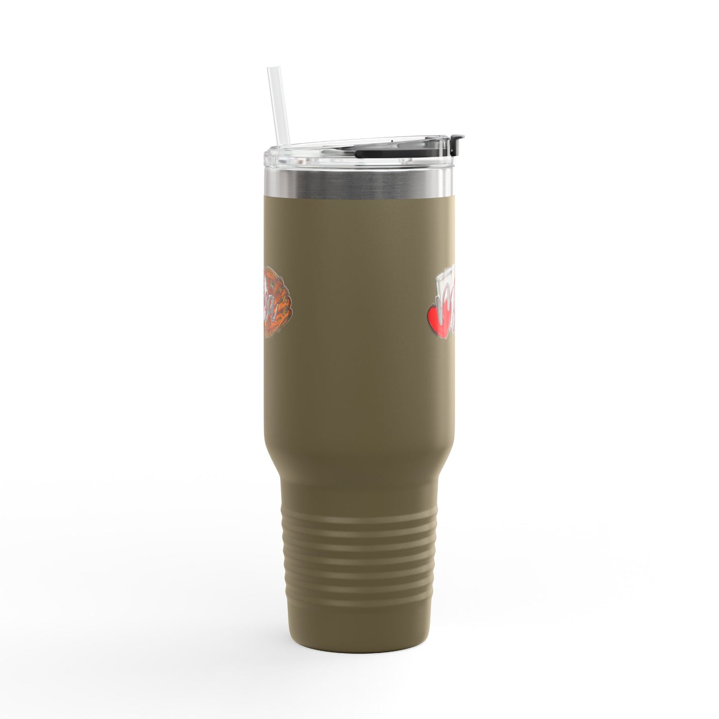 Baseball Insulated Travel Mug - 40oz