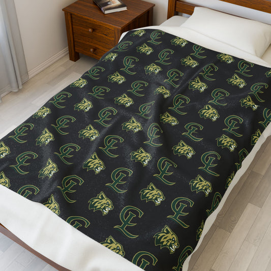 Chisago Lakes ~ Wildcats - Plush Blanket