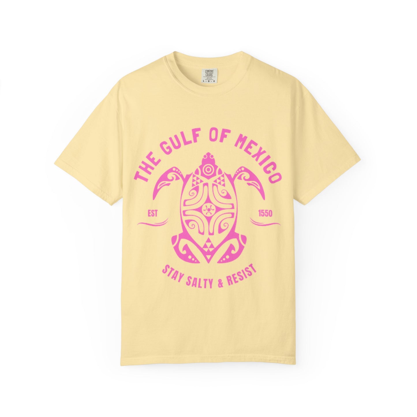 Gulf of Mexico Graphic T-Shirt (PinkText)