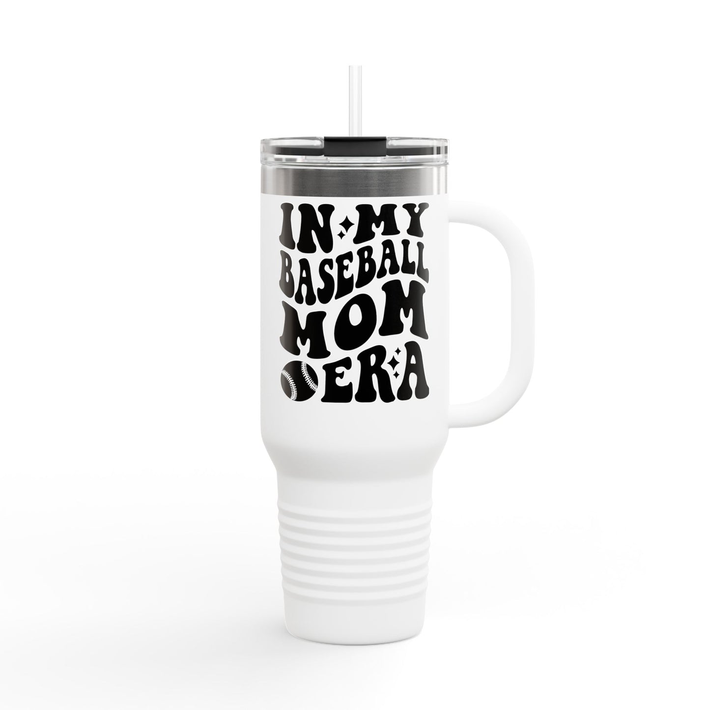 Baseball Mom Era Insulated Travel Mug - 40oz