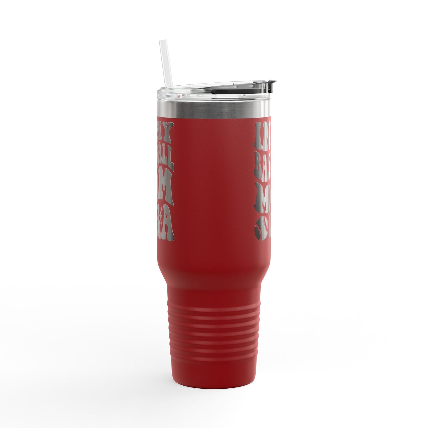 Baseball Mom Era Insulated Travel Mug - 40oz