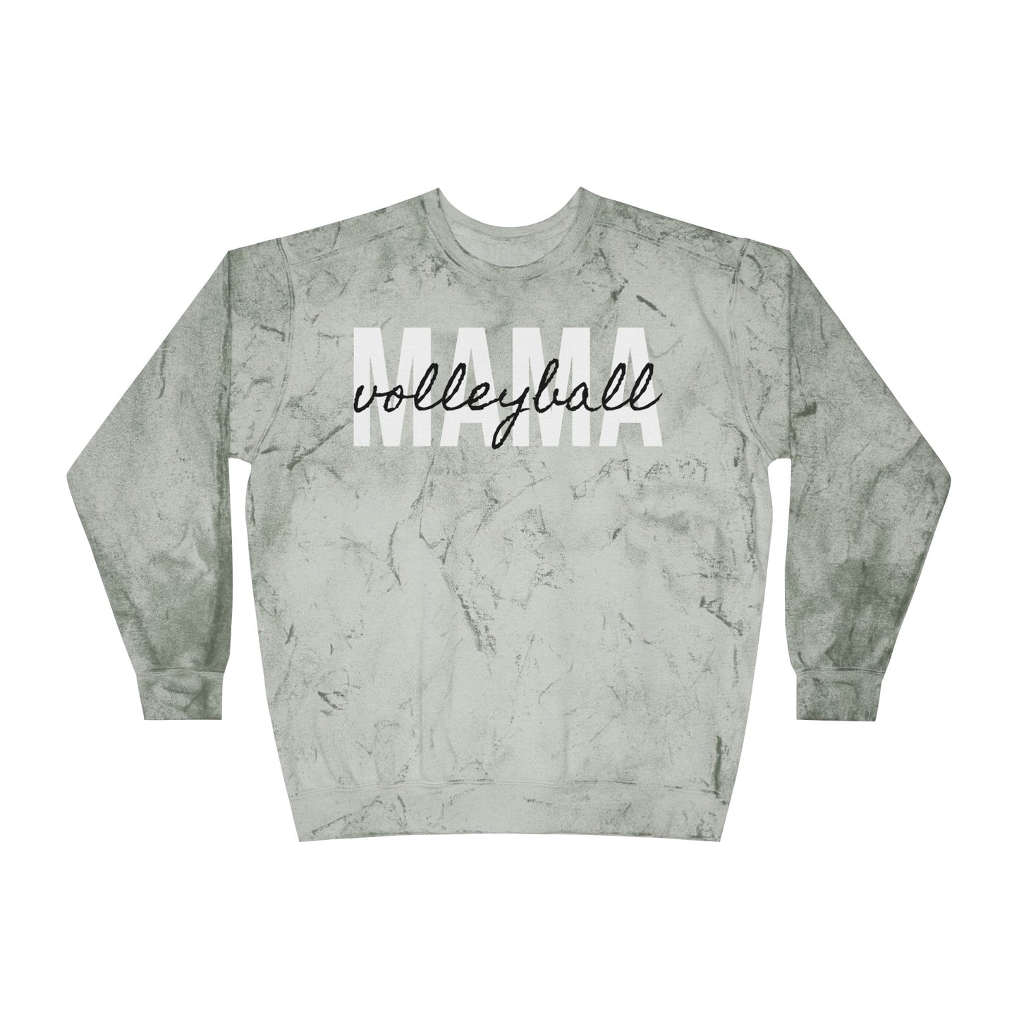 Volleyball Mama Tie Dye Sweatshirt