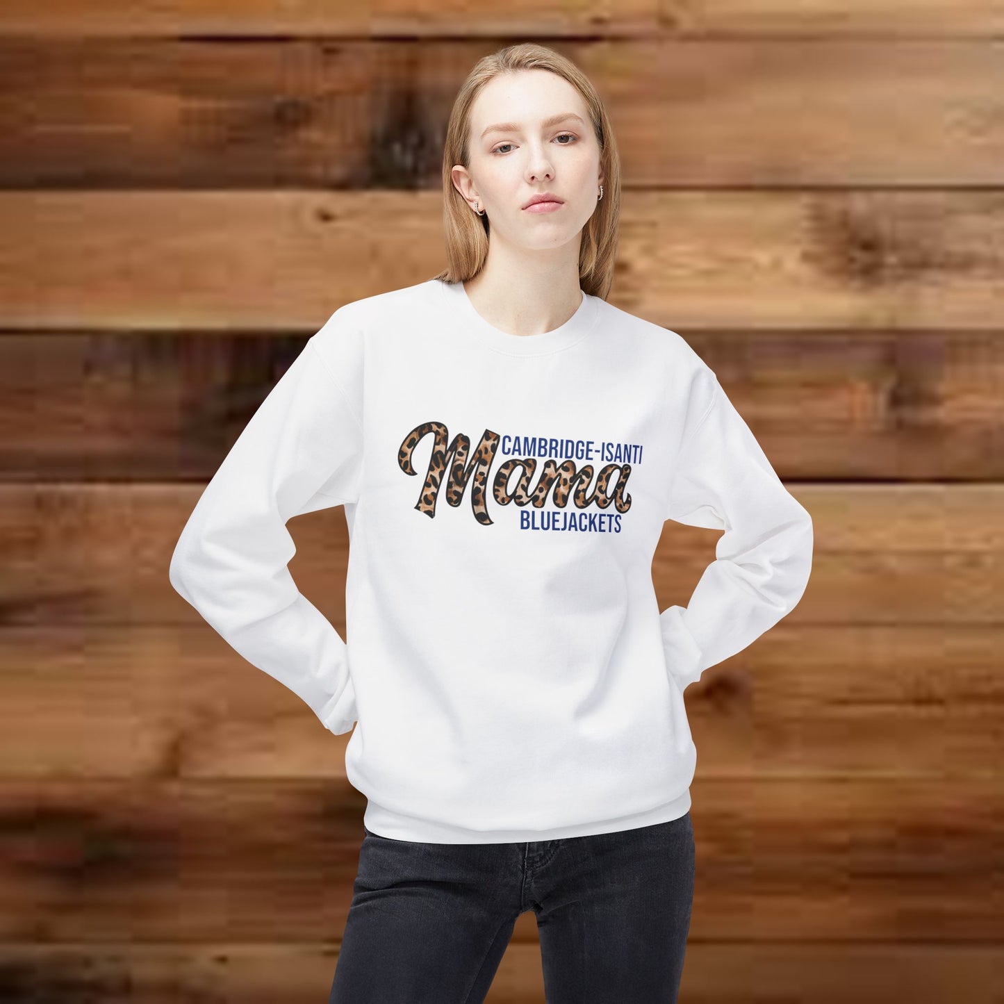 C-I Mama (Cheetah Print) Crewneck