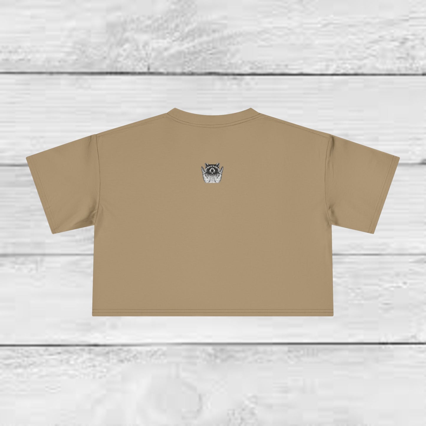 Raccoon Crop Tee