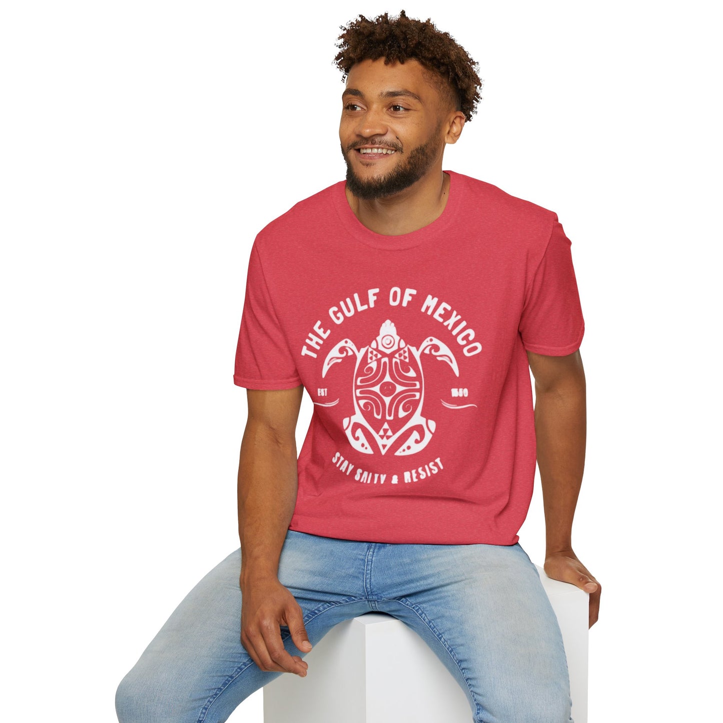 Gulf of Mexico T-Shirt (Unisex - Red, White, Blue)