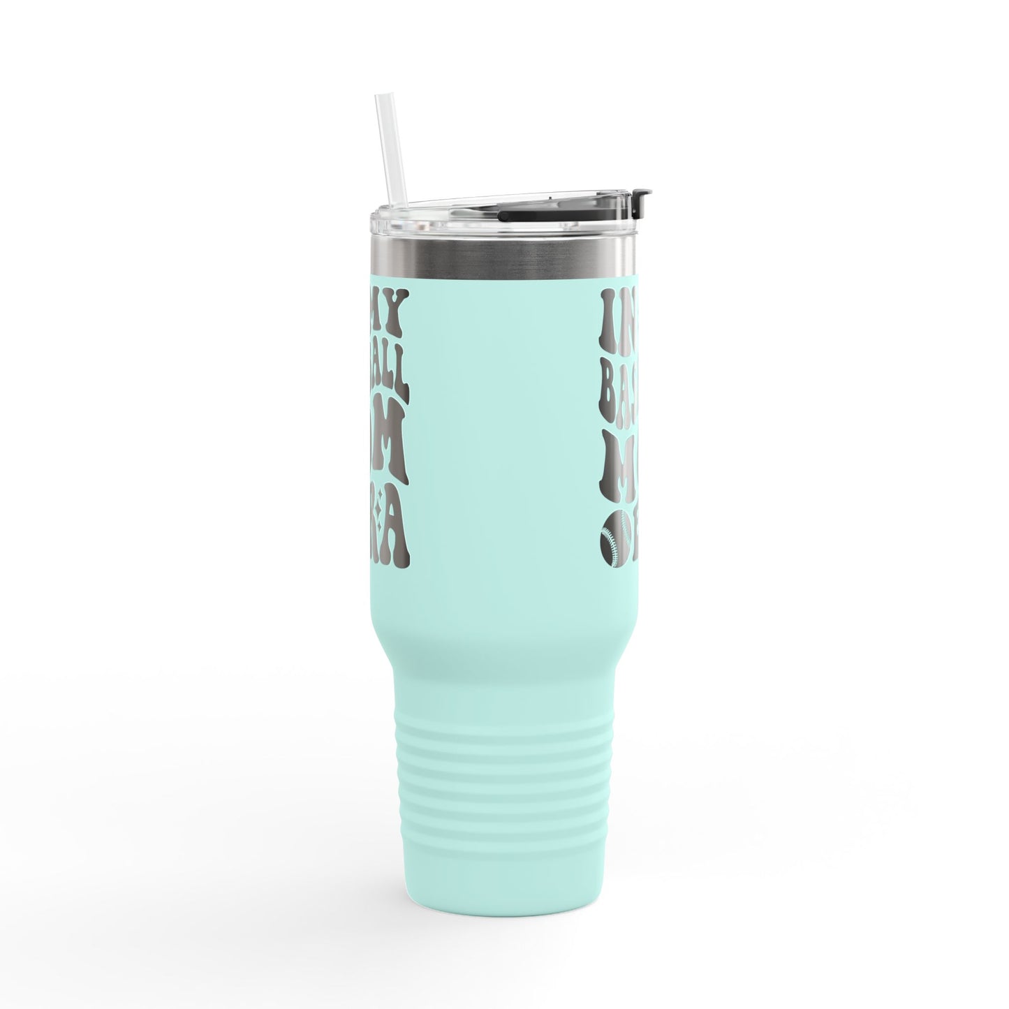 Baseball Mom Era Insulated Travel Mug - 40oz