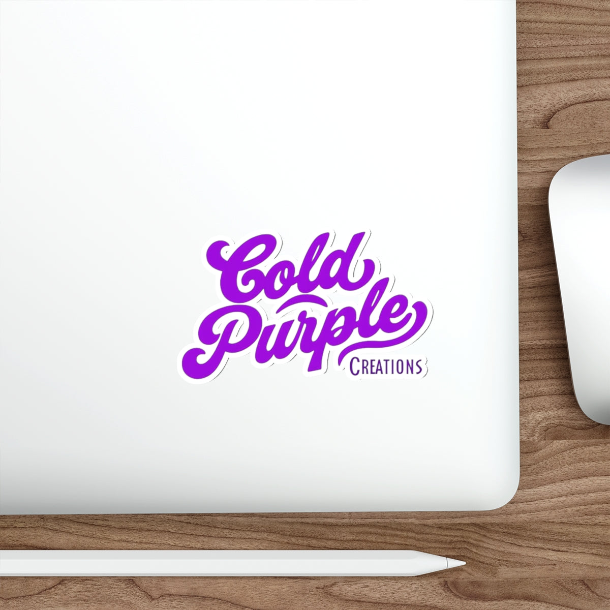 Cold Purple Creations Die-Cut Stickers