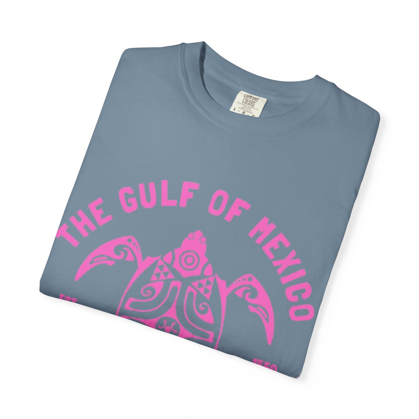 Gulf of Mexico Graphic T-Shirt (PinkText)