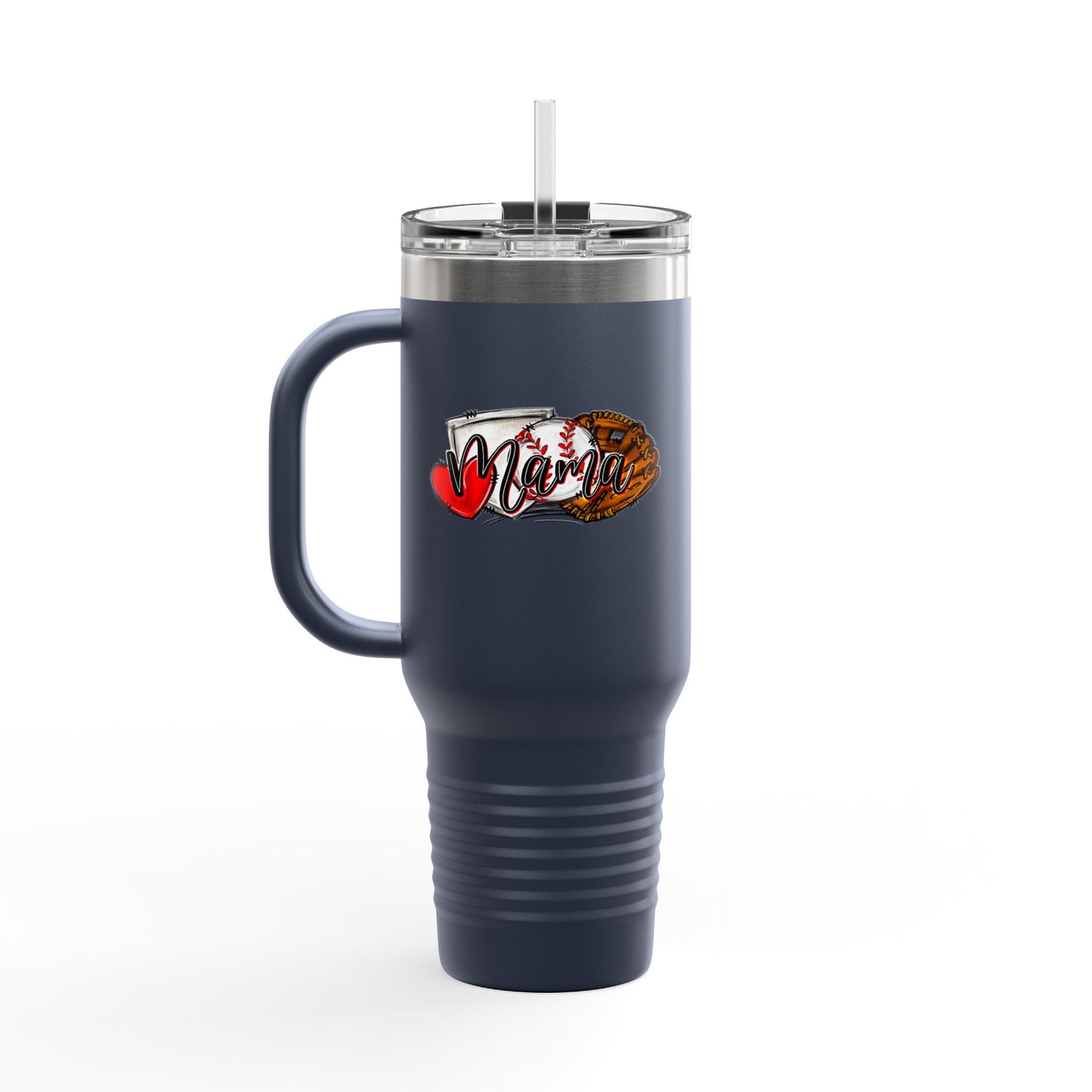 Baseball Insulated Travel Mug - 40oz