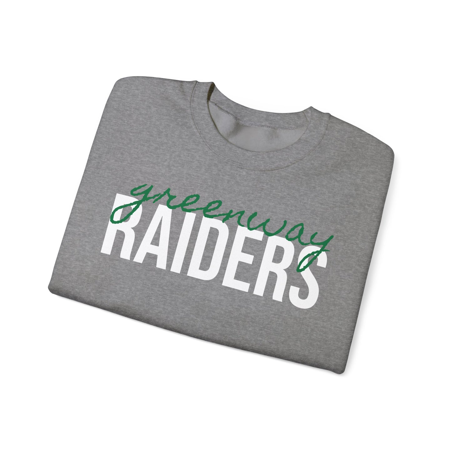 Greenway Raiders - High School Crew Neck Sweatshirt