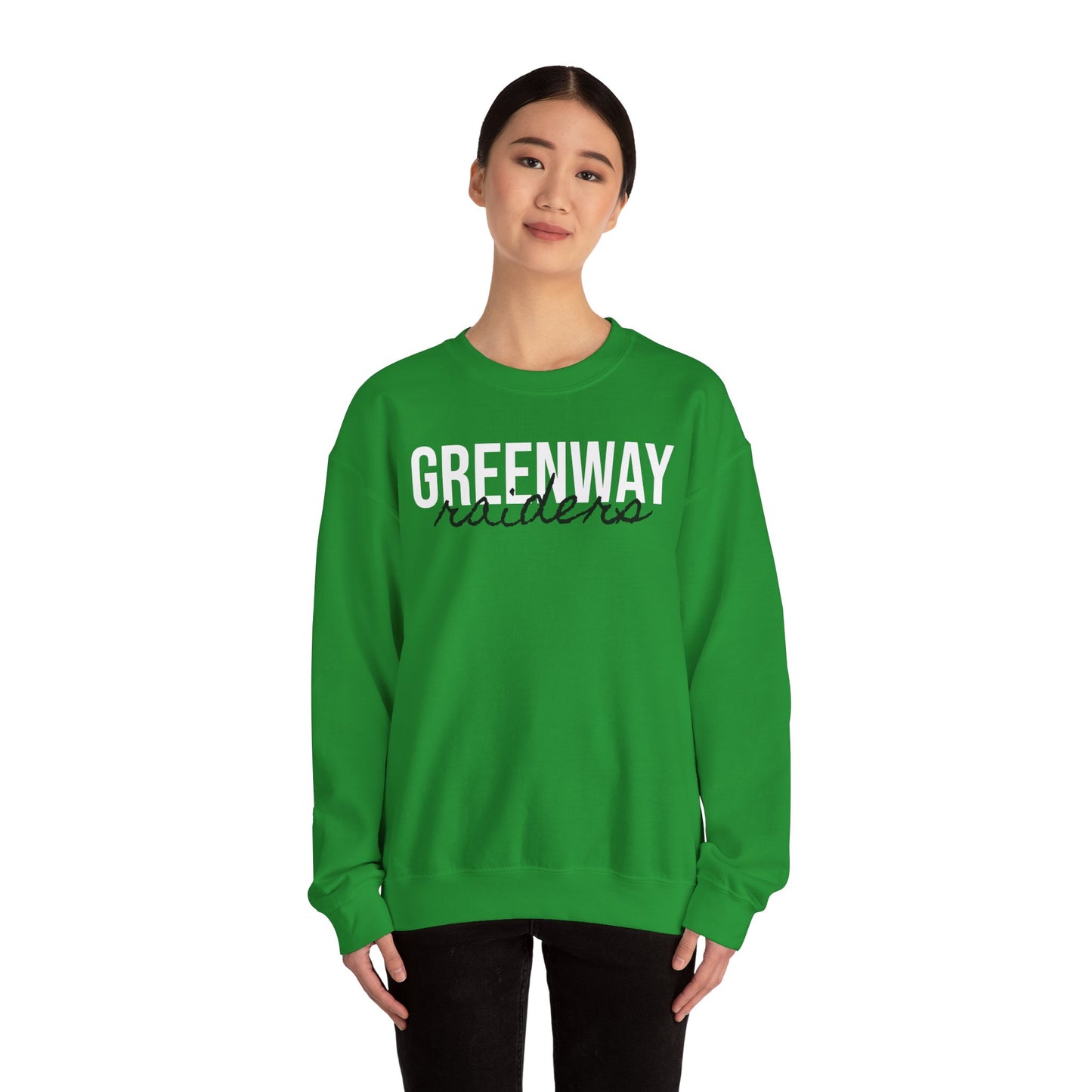 Greenway Raiders - High School Crew Neck Sweatshirt