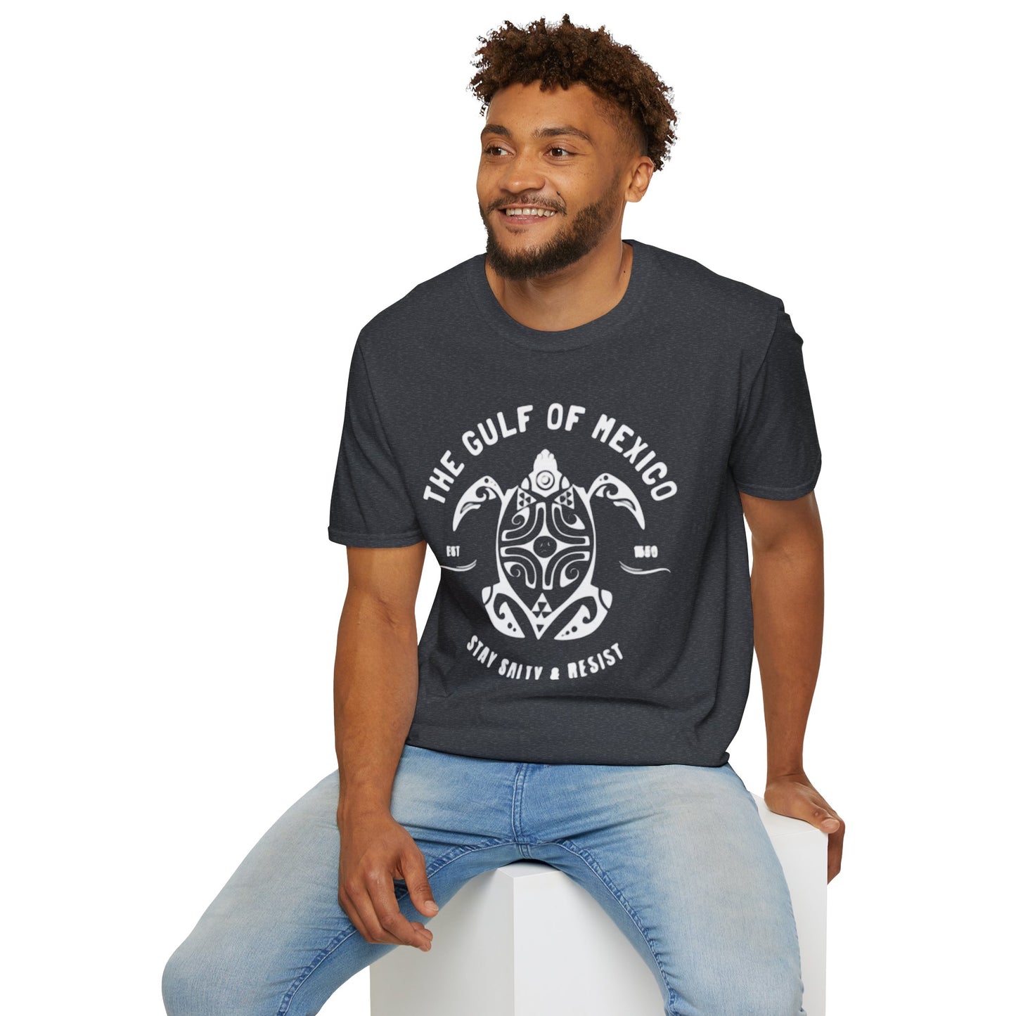 Gulf of Mexico T-Shirt (Unisex - Red, White, Blue)