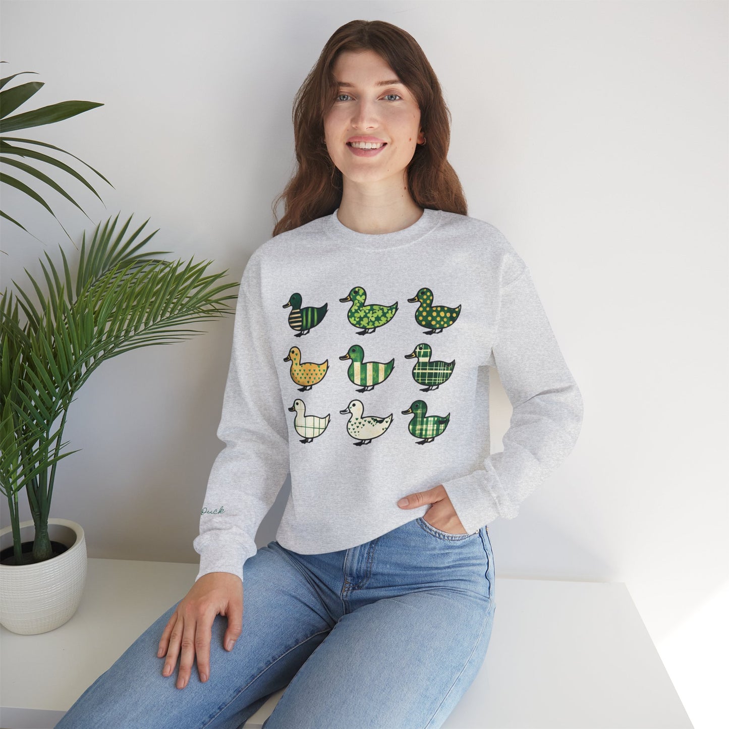 Lucky Duck Crewneck Sweatshirt