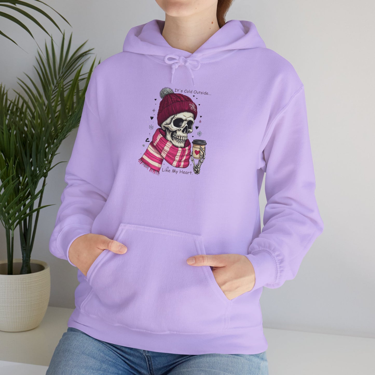 Cold Heart Hoodie - Unisex Heavy Blend™ Hooded Sweatshirt
