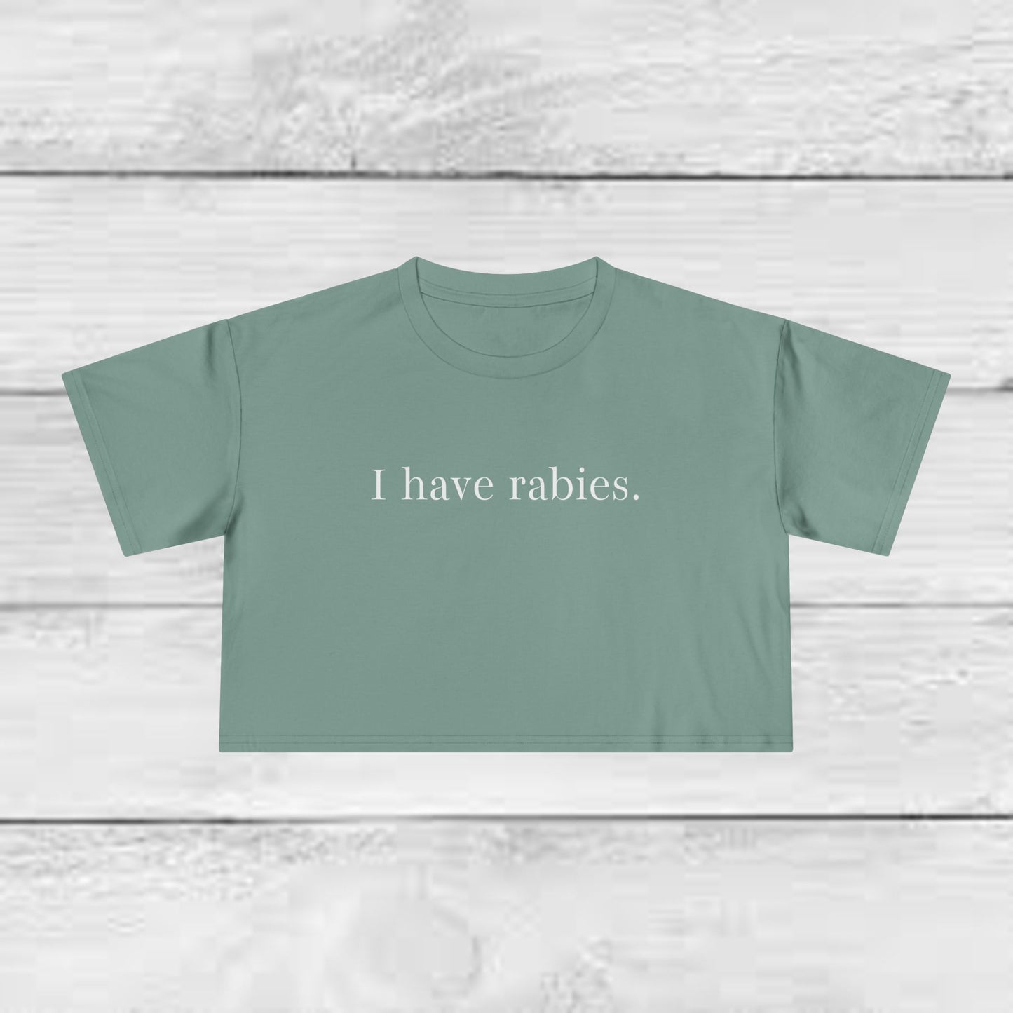 Raccoon Crop Tee