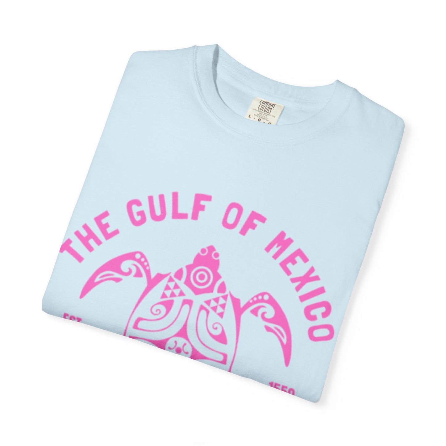 Gulf of Mexico Graphic T-Shirt (PinkText)