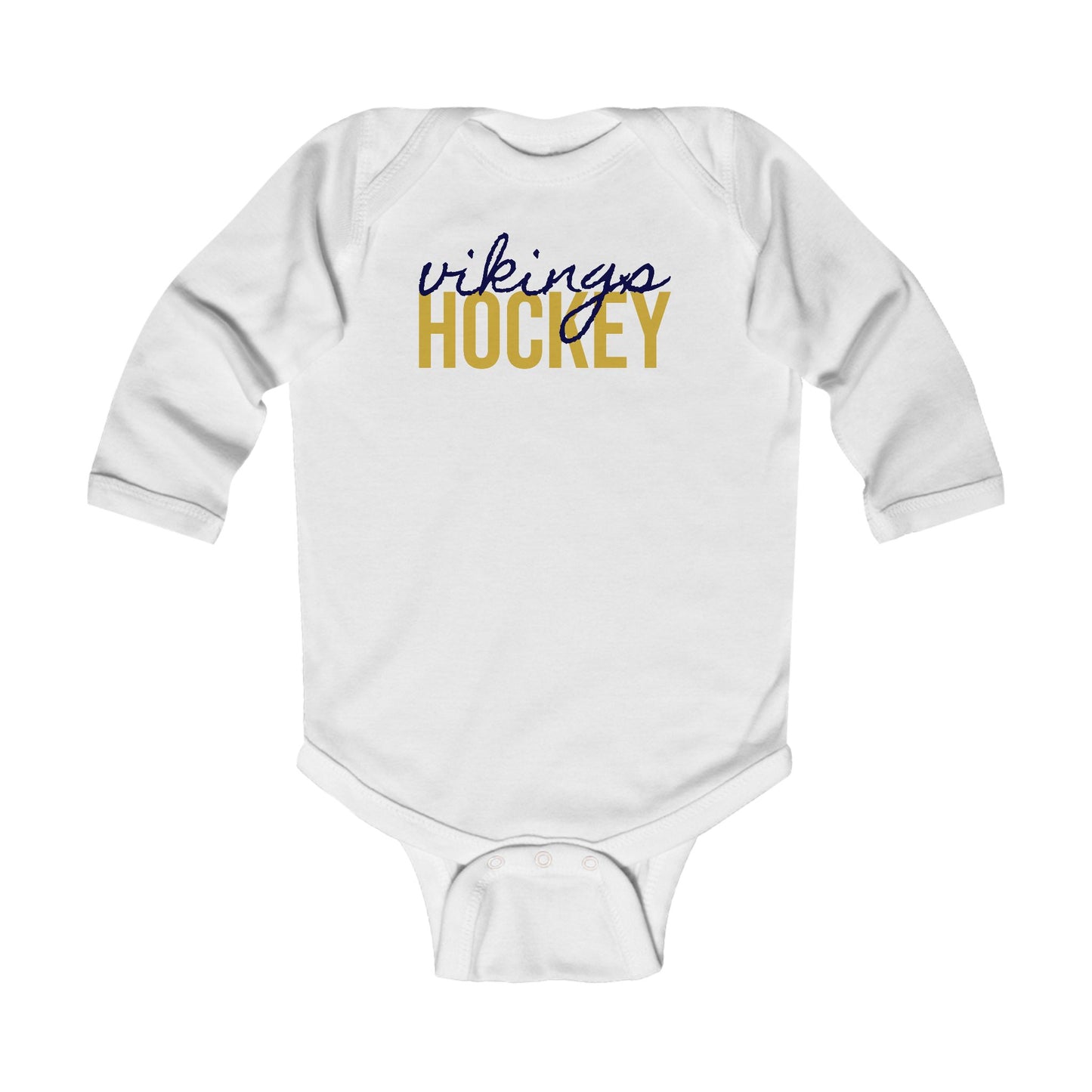 Hennen Brothers Hockey - Infant Long Sleeve Onesie