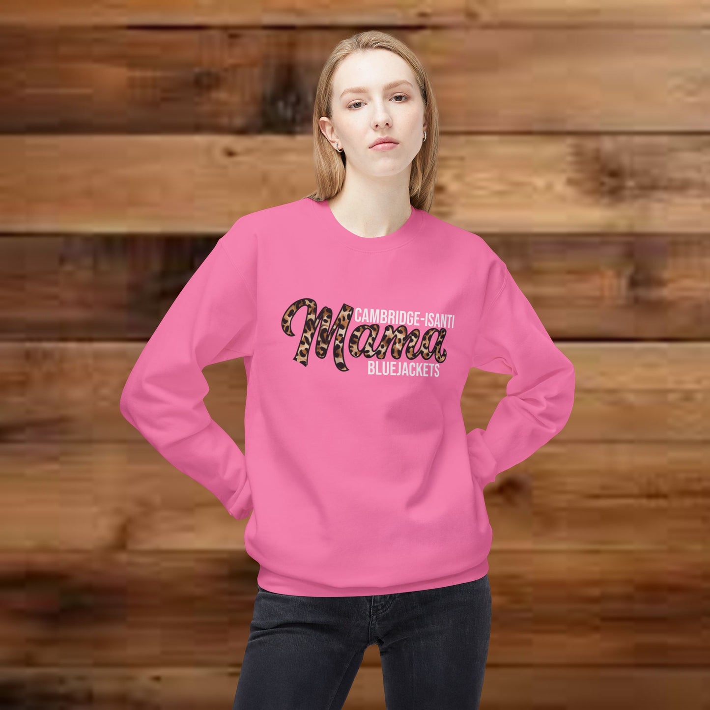 C-I Mama (Cheetah Print) Crewneck
