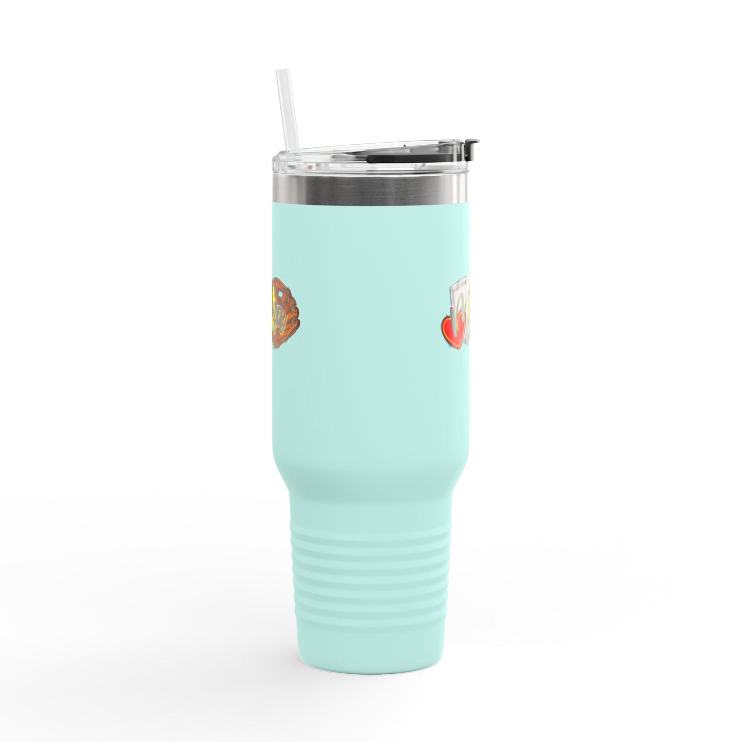 Softball Insulated Travel Mug - 40oz