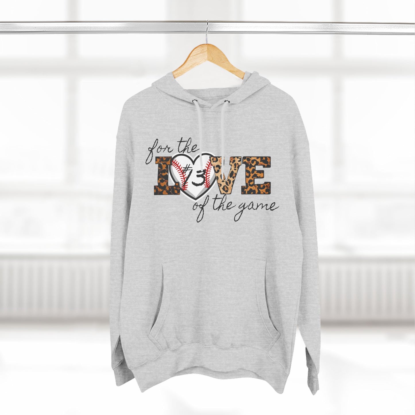 M. Gerth - Love of the Game (Leopard Print) Hoodie