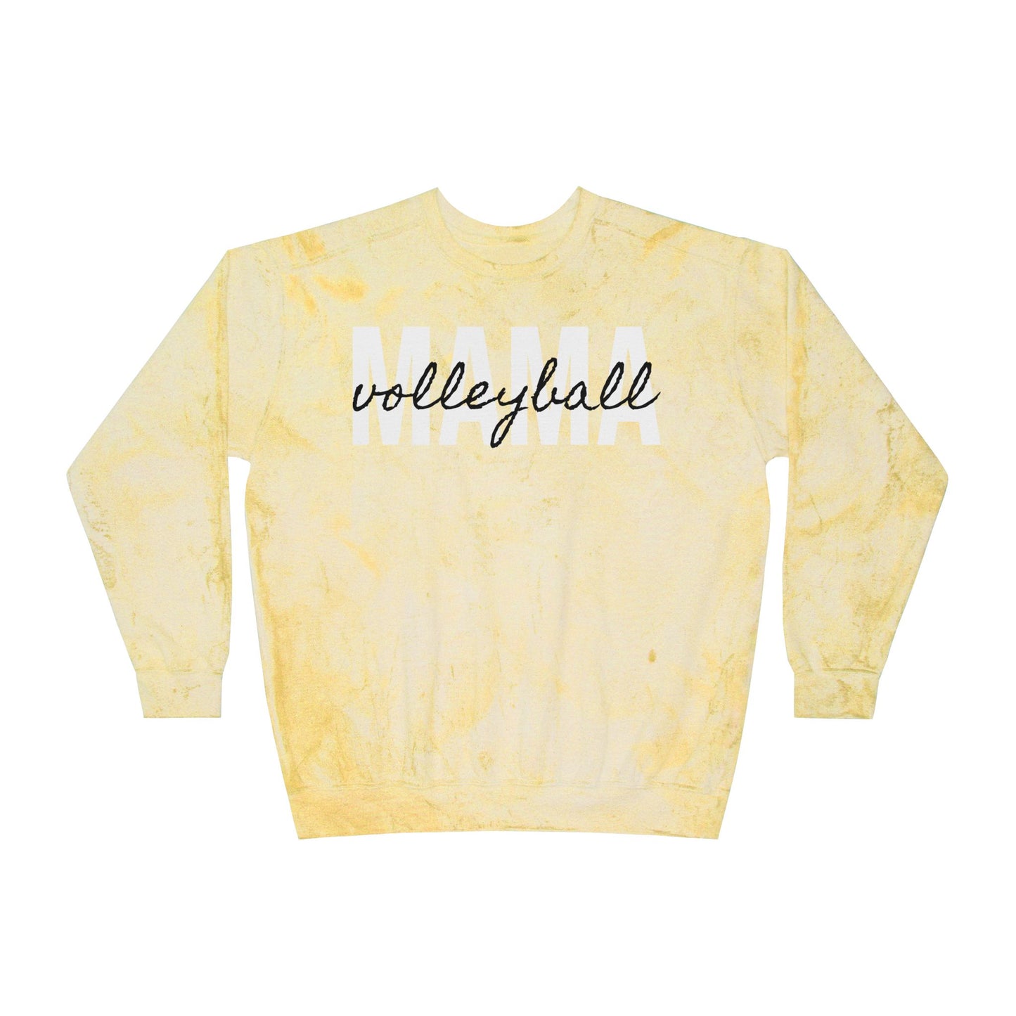 Volleyball Mama Tie Dye Sweatshirt